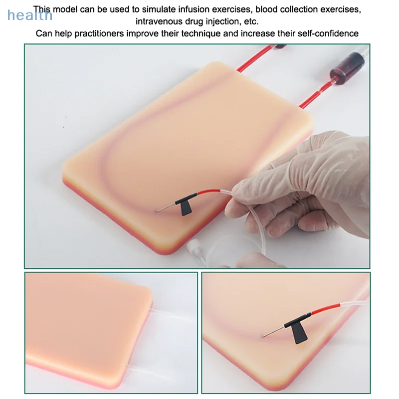 

U-образный модуль для сосудистой практики, имитирующая возврат кровеносных сосудов для внутривенных инъекций, практика медсестры для студентов-медиков, пунктуа