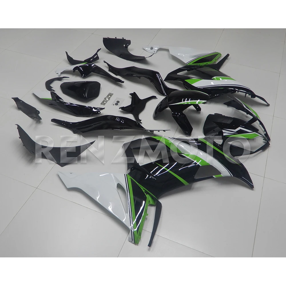 The new ABS Fairing motorcycle Kit fits the Ninja ZX-6R 2013 2014 2015 2016 2017 2018 ZX6R zx 6r 636 Body fairing kit view 6