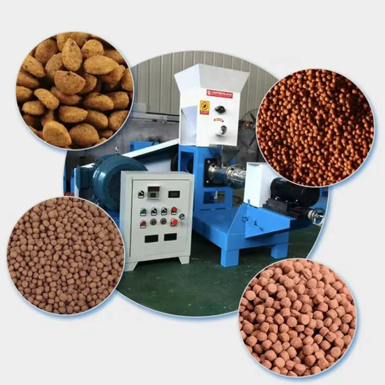 آلة بثق أعلاف الأسماك الأوتوماتيكية 40 مع مكون المحرك الأساسي #4