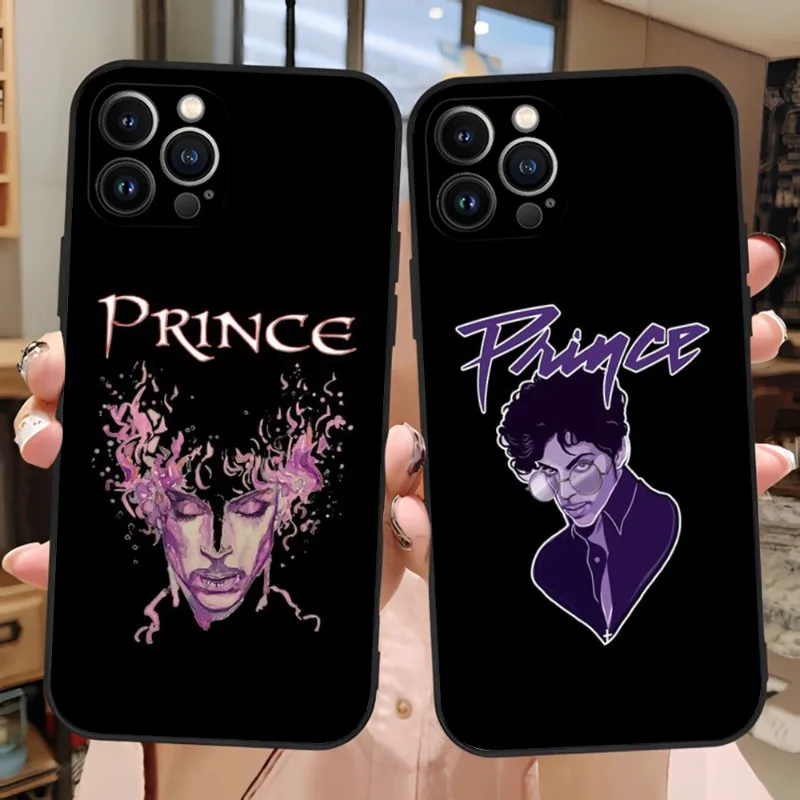 Prince Rogers Nelson Purple Phone Case For Iphone 12ProMax 11 13 14 Pro Xs Max Mini Xr X 7 8 6 6s Plus Fundas Coque