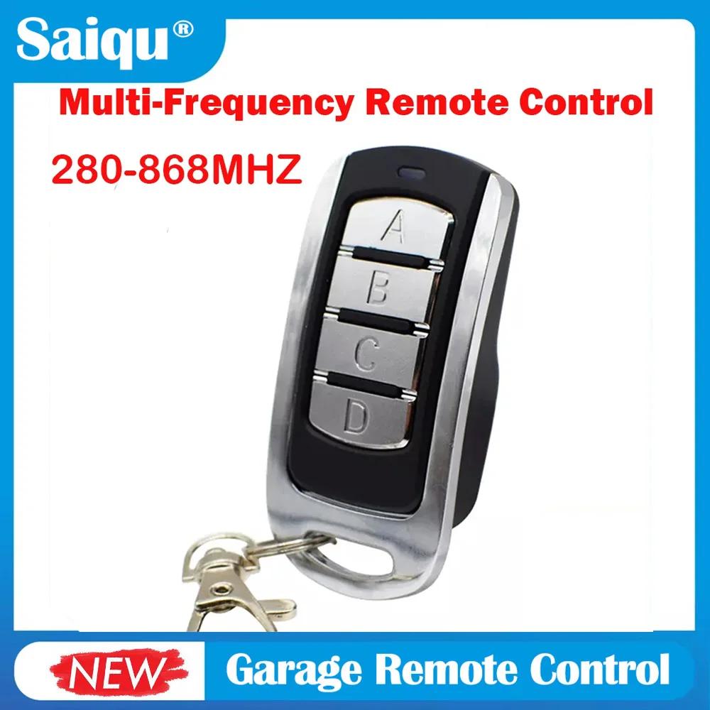 

280-868MHZ Multi Frequency Garage Door Remote Control Copy Duplicator for 433mhz 868mhz Garage Remote Multi Brand Remote Control