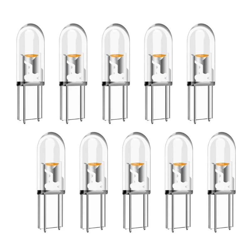 

87HE 10pcs LED Instrument Panel Lights Low Power Consumption LED Auto Dashboard Lamps Easy Installation Resin for Car