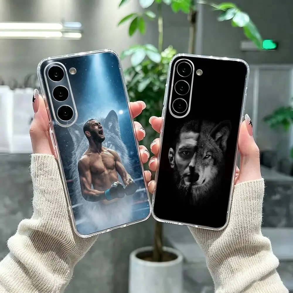 Cool K-Khamzat Chimav Clear Phone Case for Samsung A71, A70, A52, A51, A40, A30, A20