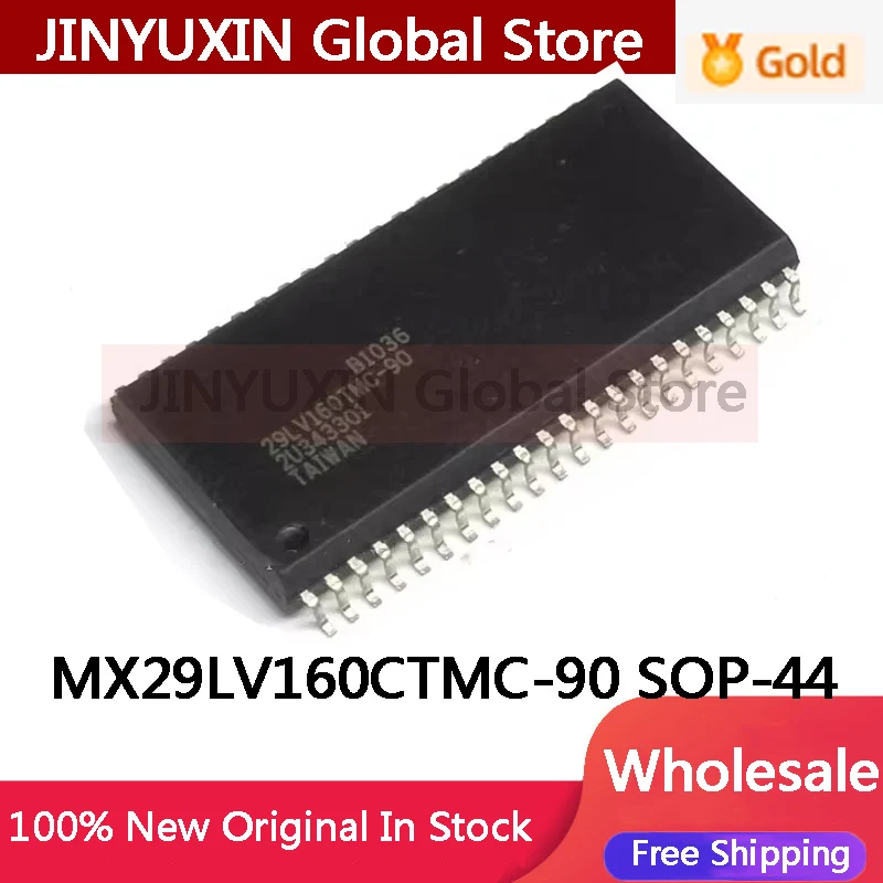 2-10Pcs MX29LV160CTMC-90 MX29LV160TMC-90 MX29LV160TMC MX29LV160 29LV160TMC-90 29LV160 SOP-44 In Stock