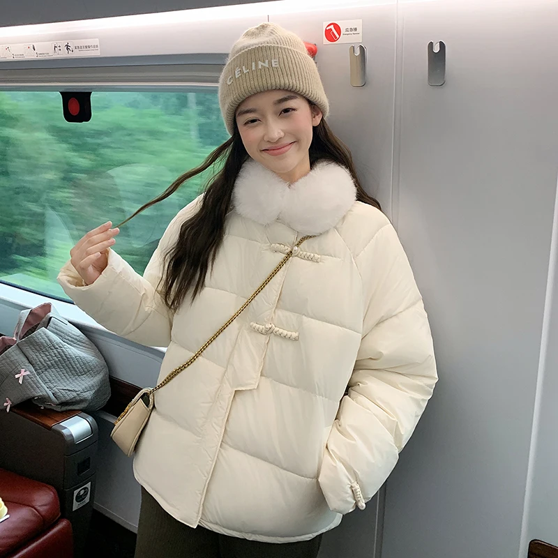 

Пуховик на хлопковой подкладке, женское зимнее новое пальто, корейская мода, высококачественные женские теплые утепленные стеганые куртки, одежда