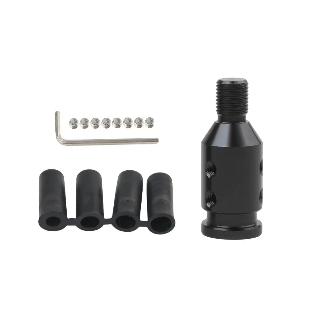 Heavy Duty Aluminum Knob Limiter Base for Automatic Manual Transmission Gear Lever Converter Universal Auto Parts Gear Knob