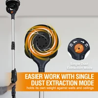 MAXXT Lightweight Brushless Drywall Sander, & Dust-Free, for Walls, Ceilings, and Gypsum Board Finishing 6