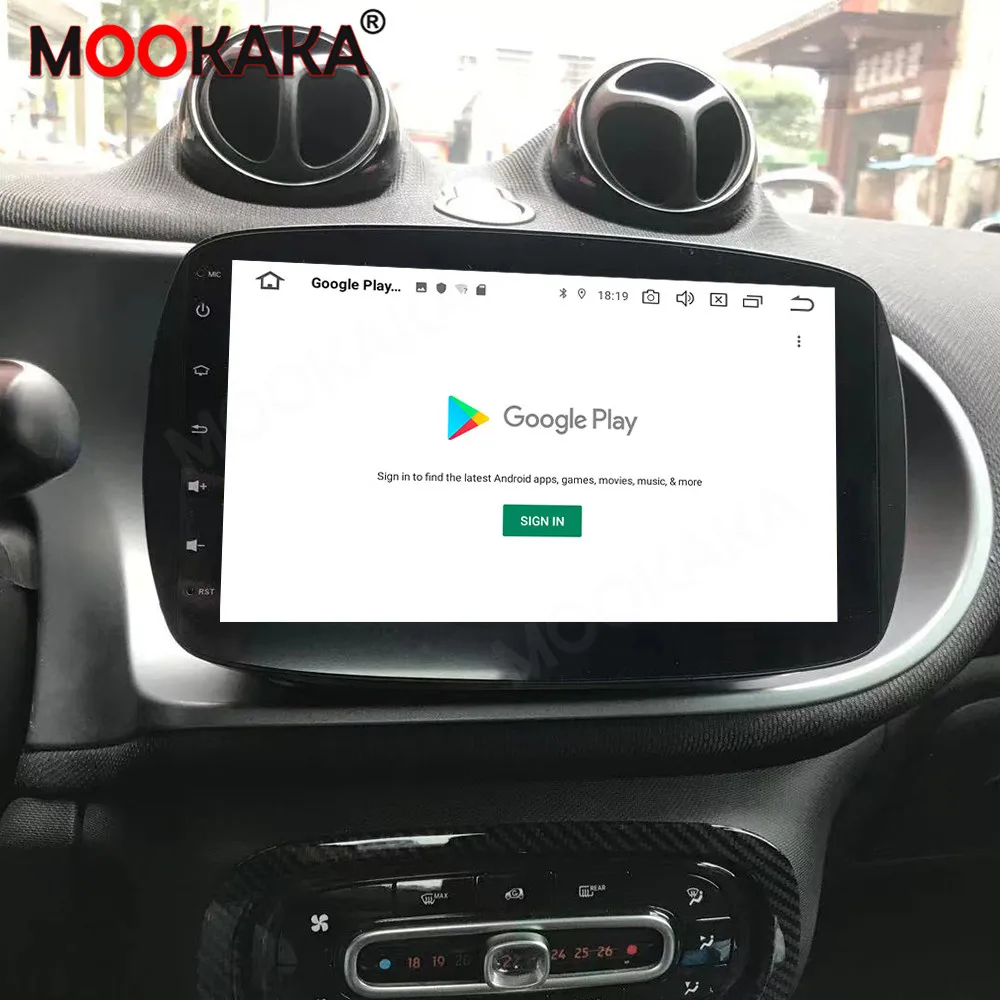 

Автомобильный радиоприемник Android для Mecerdes Benz Smart 2015-2018 навигация Сенсорный экран мультимедийный плеер DSP Стерео Авторадио головное устройство