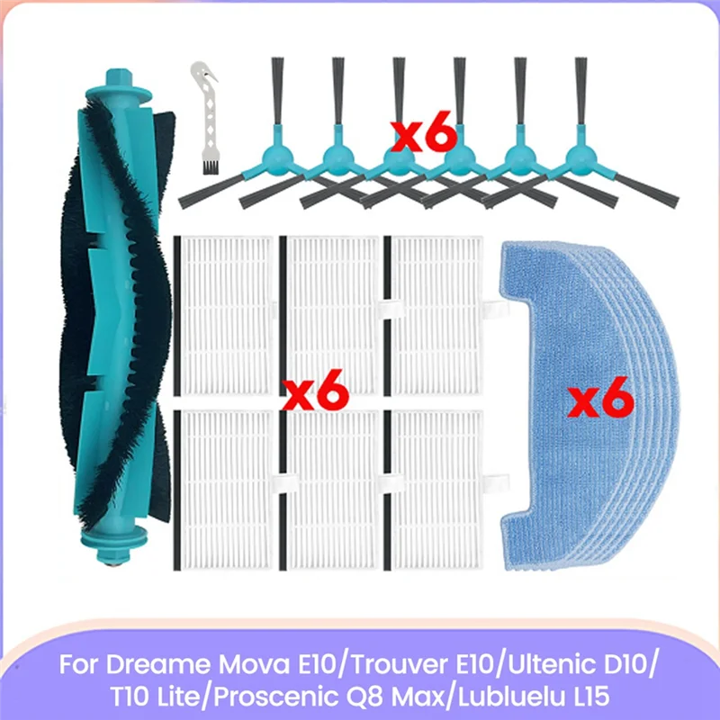 الترويج! ل Dreame Mova E10/Trouver E10 Proscenic Q8 Max Ultenic D10/T10 Lite Lubluelu L15 قطع غيار المكنسة الكهربائية