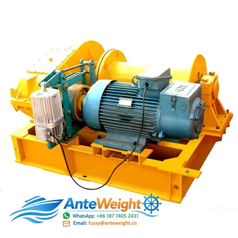 Industrial Marine 5 Ton JM Electric Anchor Mooring Winch