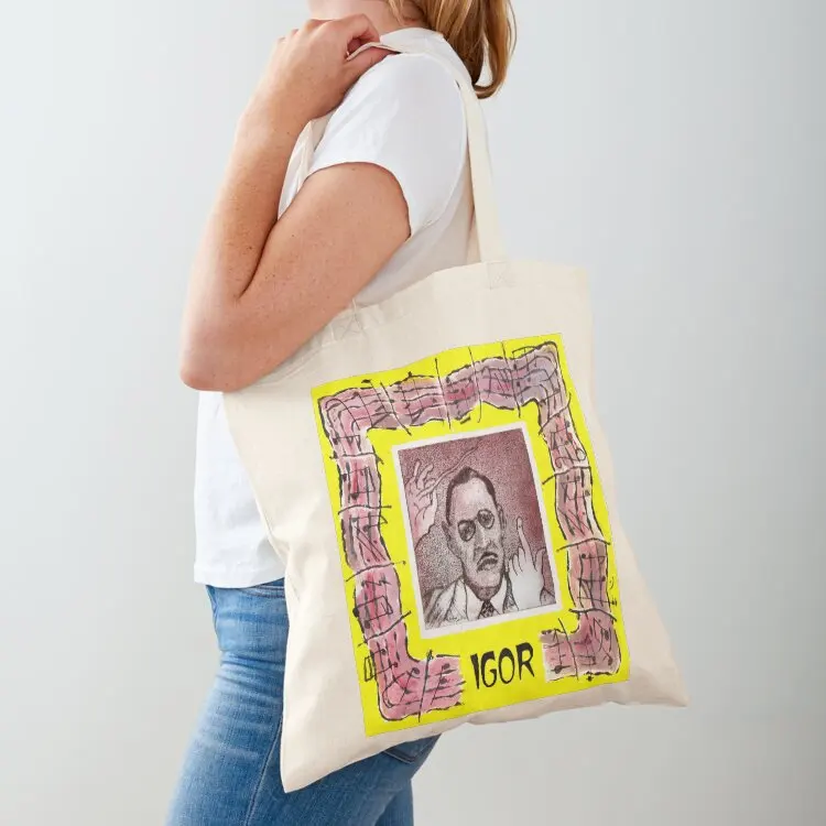 

Igor Stravinsky - the Russian / American composer Tote Bag Eco bag hand bag Canvas stote shopper woman