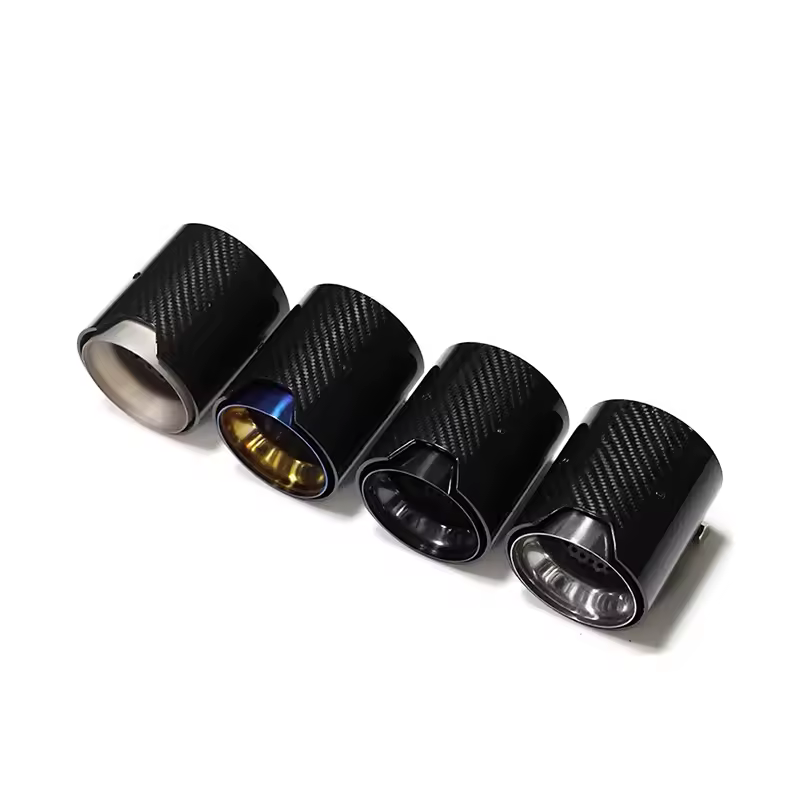 1 pieza de puntas de escape de carbono de rendimiento plateado M2 M3 M4 M5 M6 para Bmw F87 F80 F82 F83 F90 boquillas de mufla colas - AliExpress 