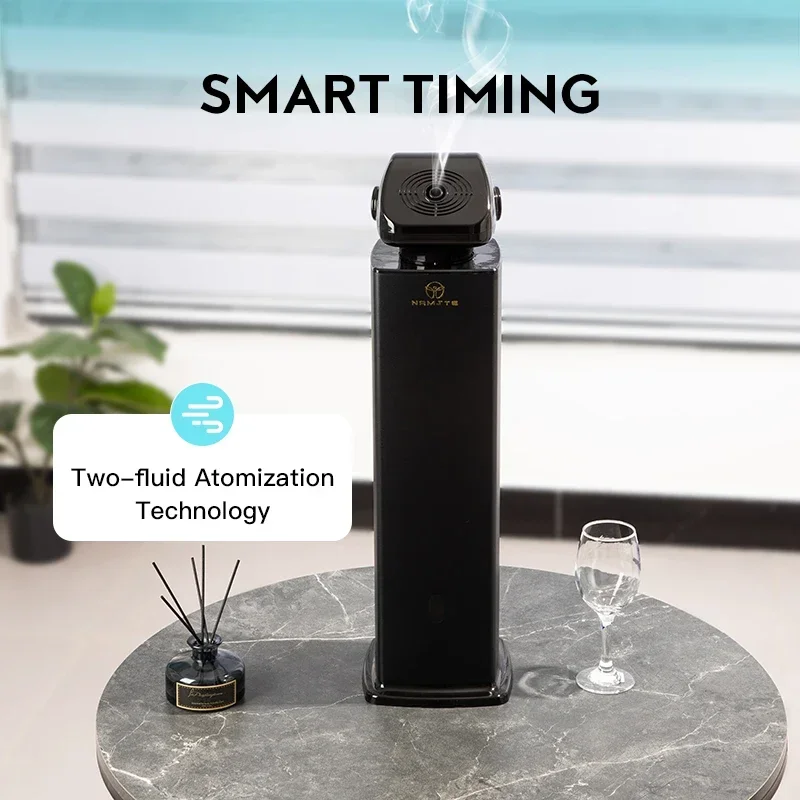 5000m³ Perfume Aroma Diffuser Essential Oil Flavoring Electric Air Freshener for Hotels 500ML Capacity Remote Control Operation