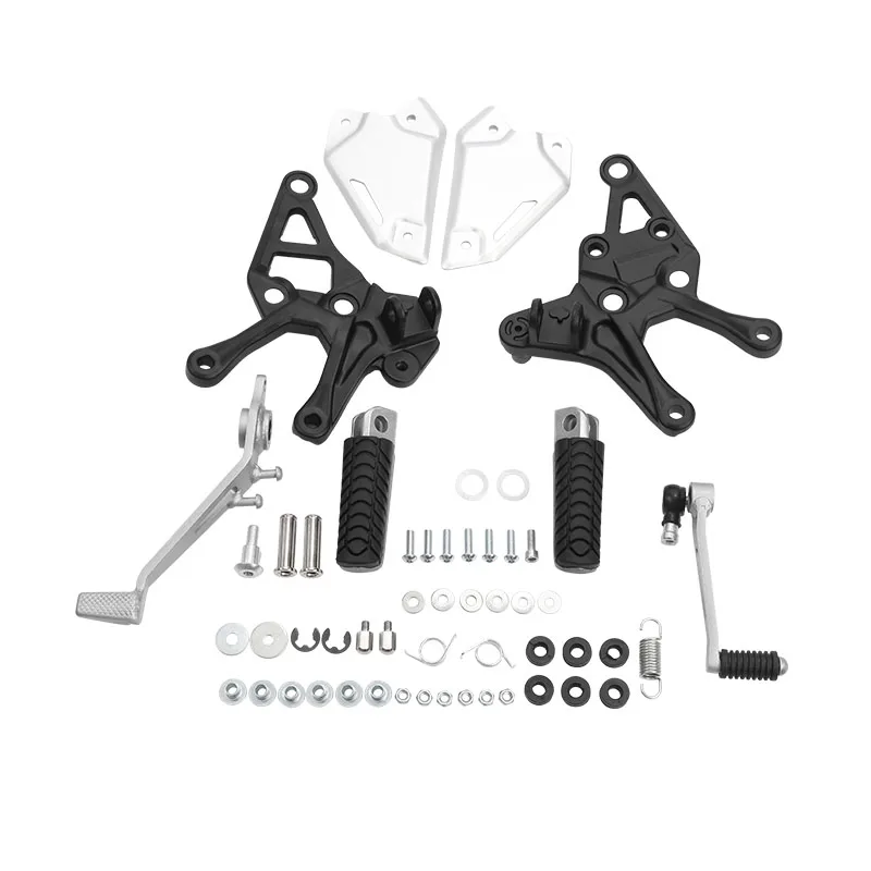

Front Foot Pegs Pedals Bracket Set Fit For Kawasaki Z900 2017-2024 2022 Aluminum