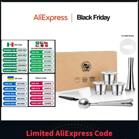 ICafilas Reusable Nespresso Capsules i Cafilas