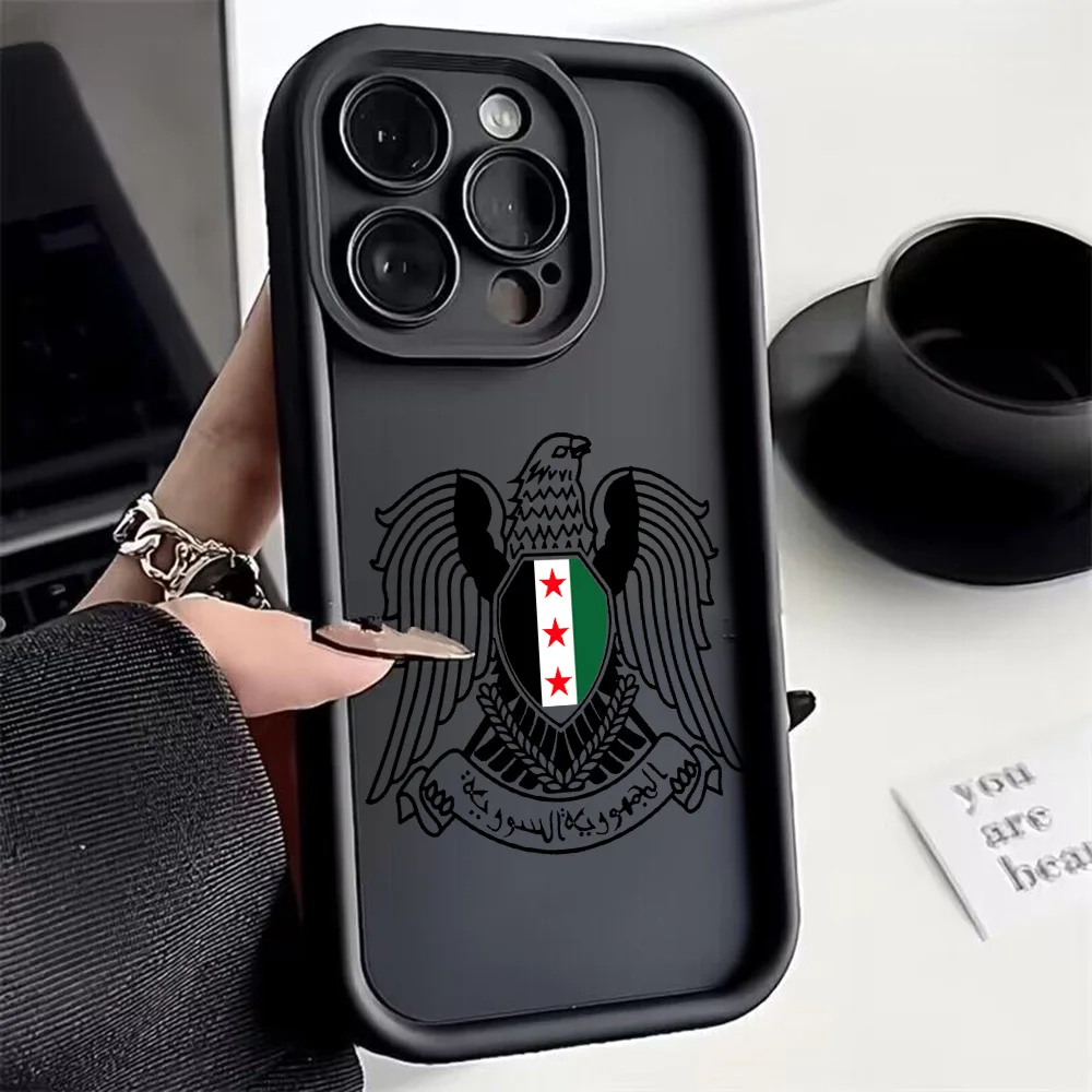 Syria Phone Case for iPhone 16 15 14 13 12 11 Pro Max Mini XR XS X 7 8 6 6s Plus Soft TPU Back Cover