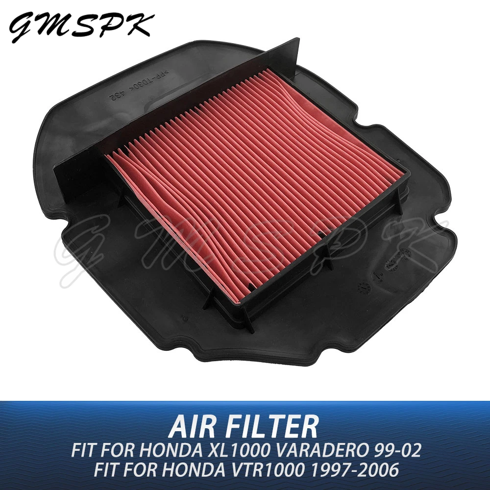 Motorcycle Air Filter Intake Cleaner Accessories Fit for Honda VTR1000 VTR 1000 1997-2006 XL1000 Varadero 1999-2002