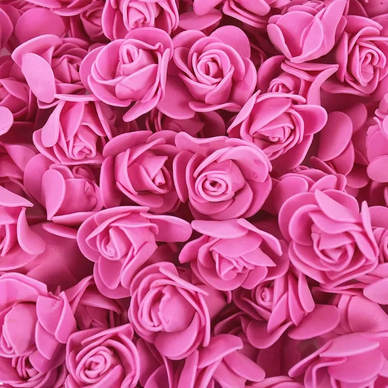 50–500 Stück künstliche Schaumrosenblumen aus PE, künstliche Blumen für Zuhause, Raumdekoration, Hochzeit, Party, Halloween, Thanksgiving, Weihnachtsdekoration – Detail 8