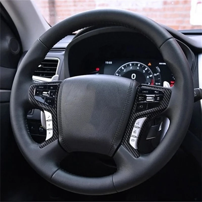 WELKINRY Für Mitsubishi Xpander Cross 2022-2026 Nissan Livina ND1W 2. Generation Auto-Lenkrad-Schalterknopf-Verkleidung