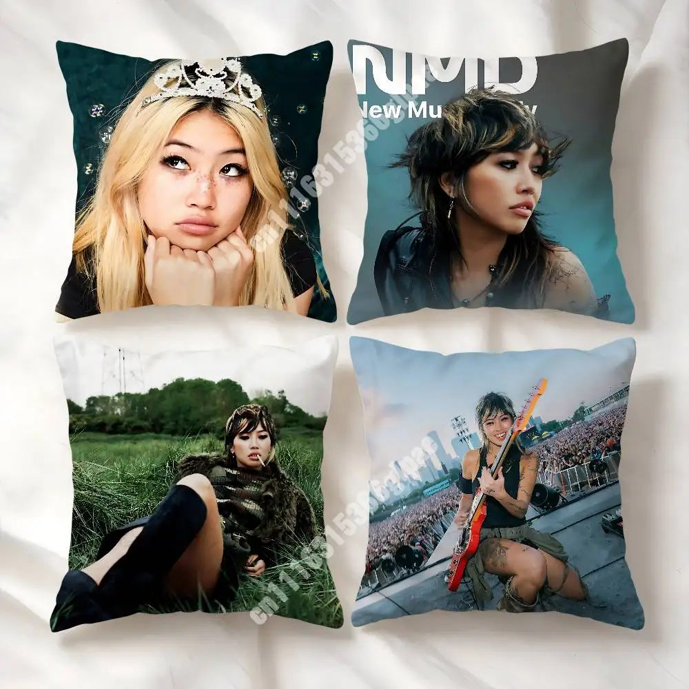 Pylon B-Beabadoobee Sun Has Set Printed Pillow Cover Sofa Couch Bedroom Cinema Home Theater Decoration