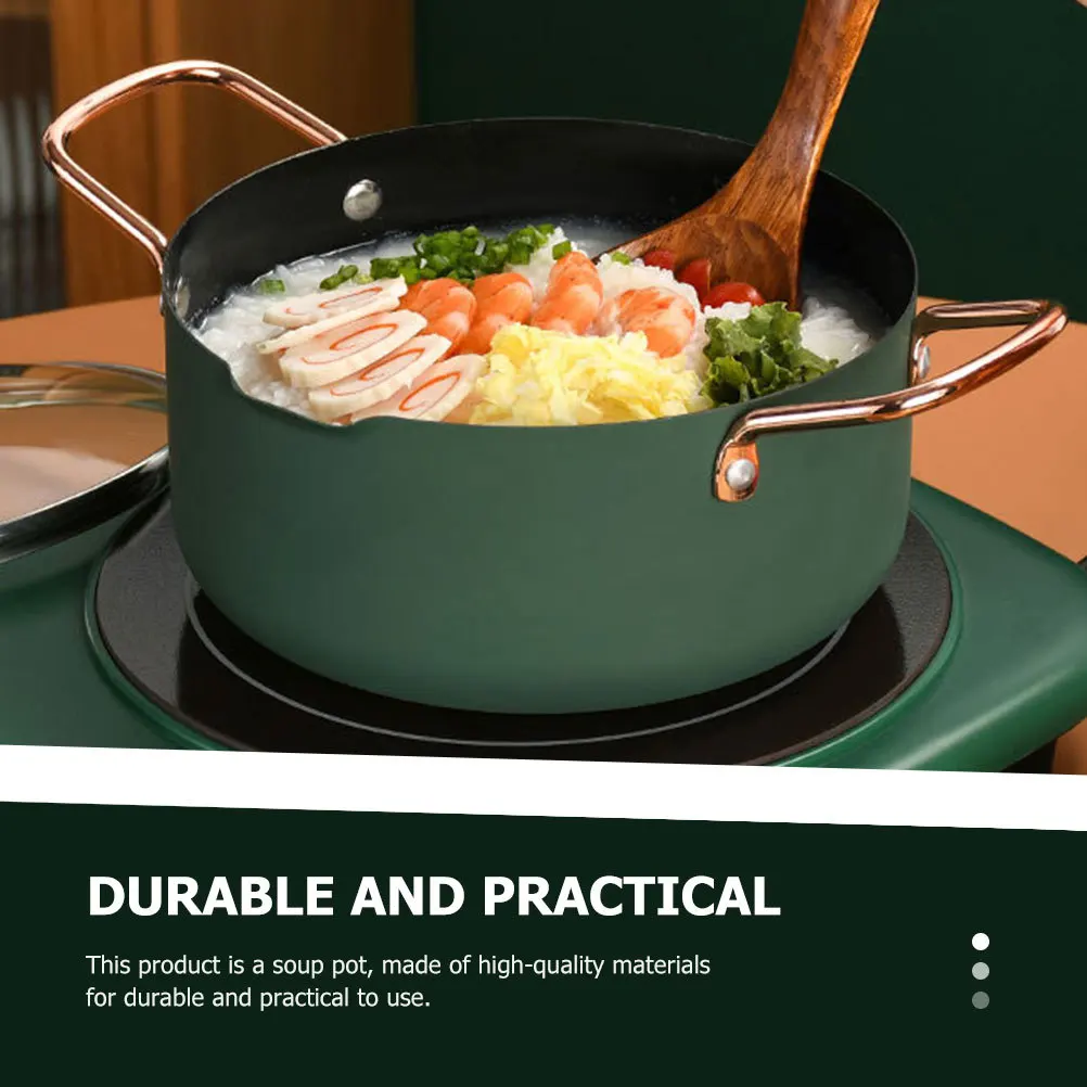 

1Set Professional Food Supplement Pot Multifunctional Soup Pot Practical for Milk Noodles Home Hotel Dorm