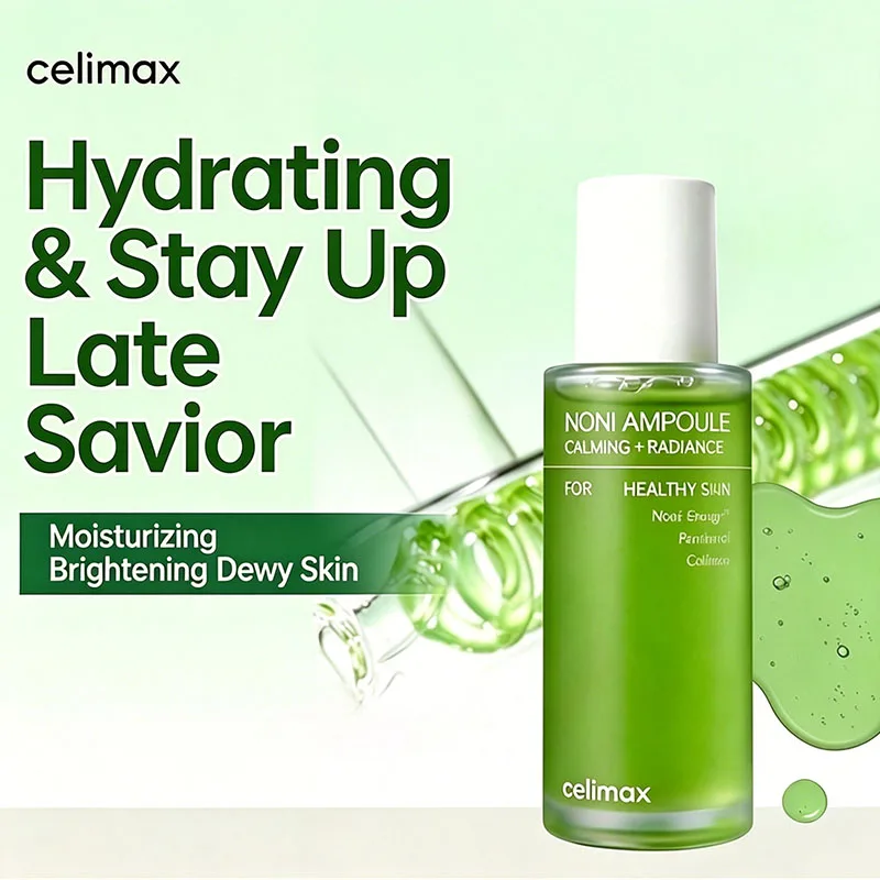Celimax 30ML y 50ML Ampolla de Suero de Fruta Noni, Ampolla Energética, Esencia Antiarrugas, Suero Hidratante, Suero Facial, Cuidado Natural de la Piel