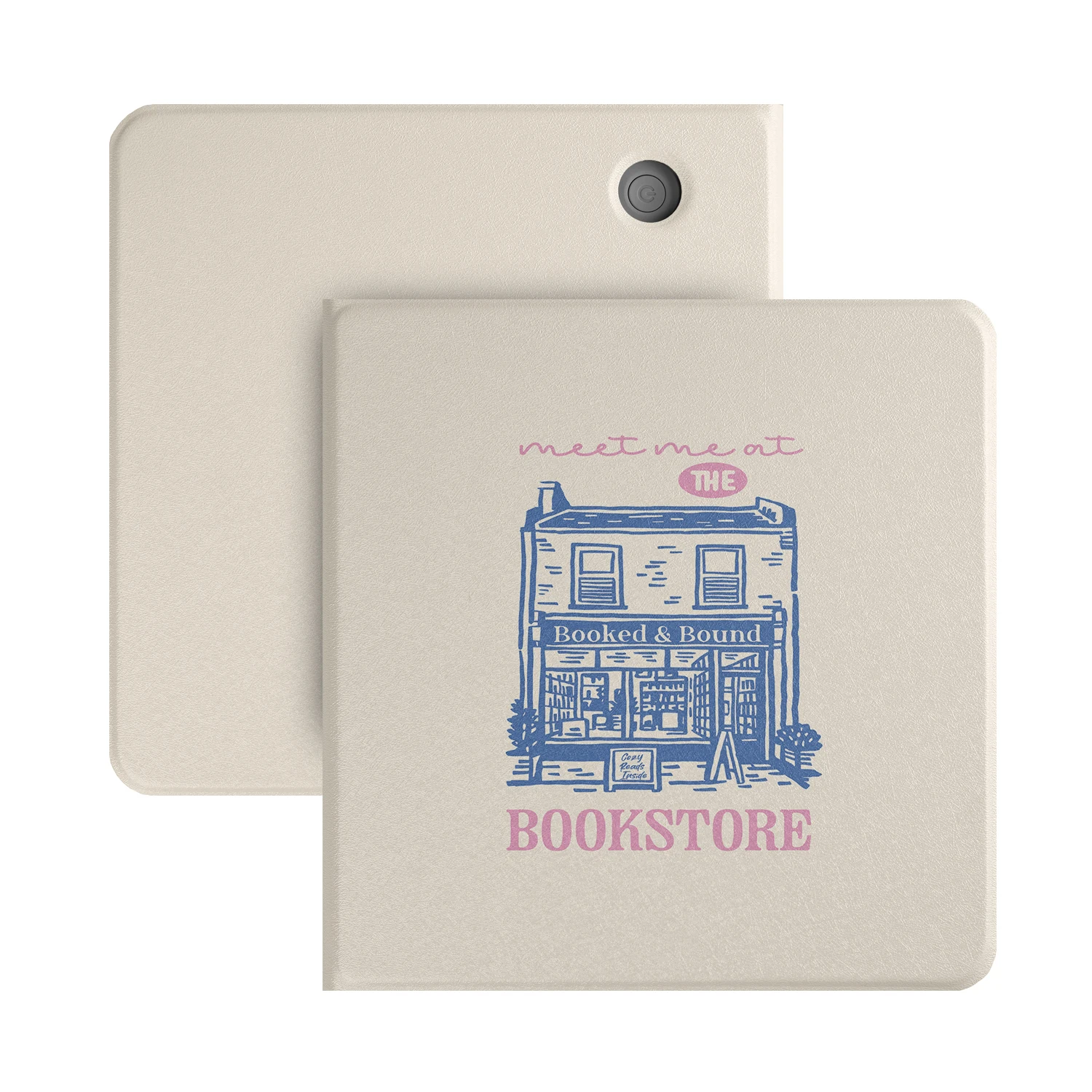 Etui Murmole do Kobo Libra Colour Kobo Libra2, odłączane magnetyczne etui, akrylowa przezroczysta tylna obudowa, funkcja usypiania, cytaty. — zdjęcie produktu 7