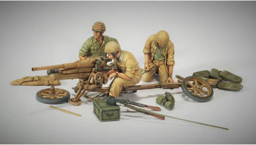 

1/35 Die-cast Resin Figure Model Assembling Kit Soldier Toy Model Unpainted Free Shipping