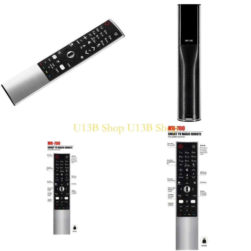 U13B Remote Controller Replacement With Adapter for Smart Remote Control For Smart MR-700 AN-MR700 AN-MR600 OLED65G6P-U