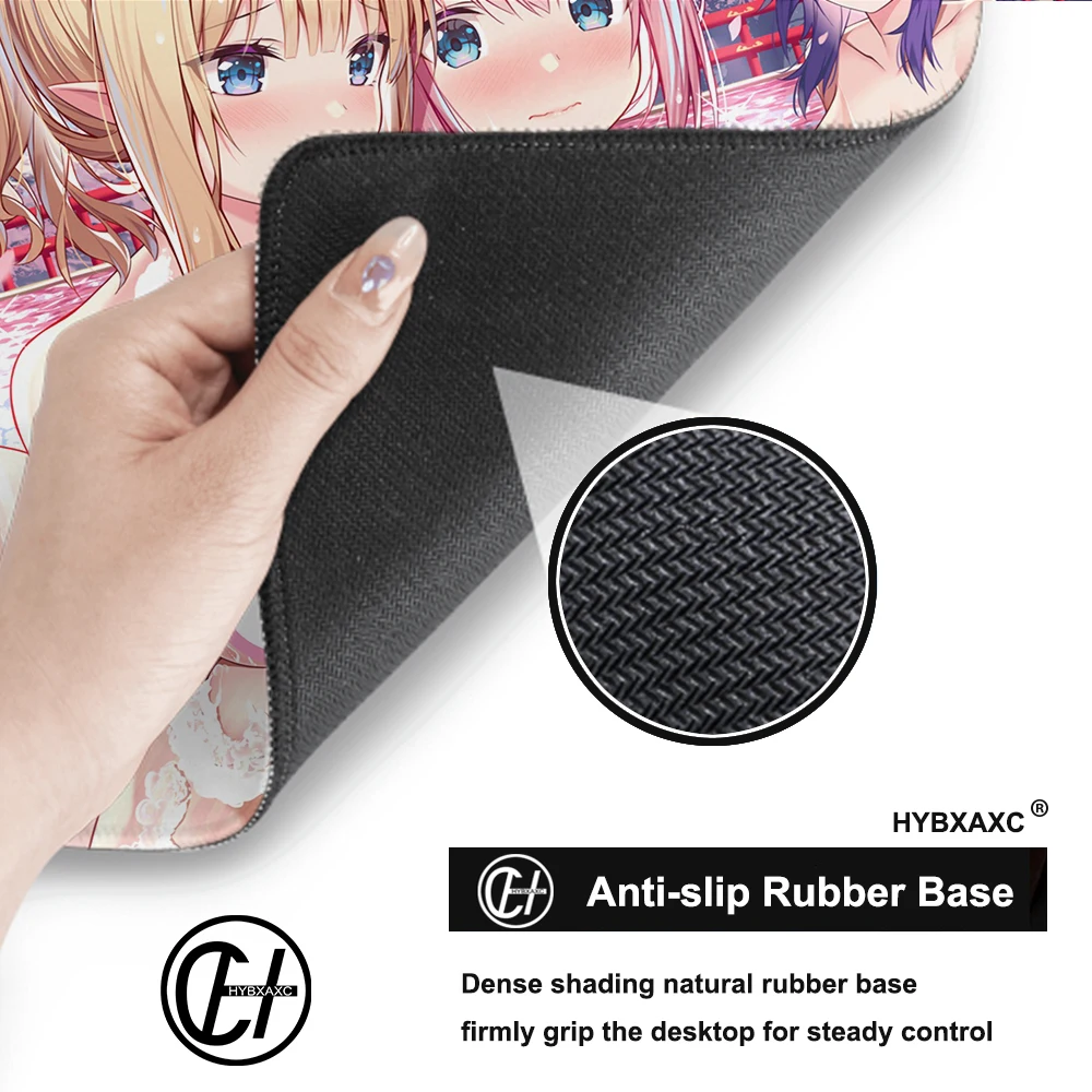 Tapete de Anime de 900x400mm, tapete seductor y sensible de contenido para adultos tetonas con alfombrilla para mesa a tope y cadera, almohadilla para ratones Hentai sin censura, erótico