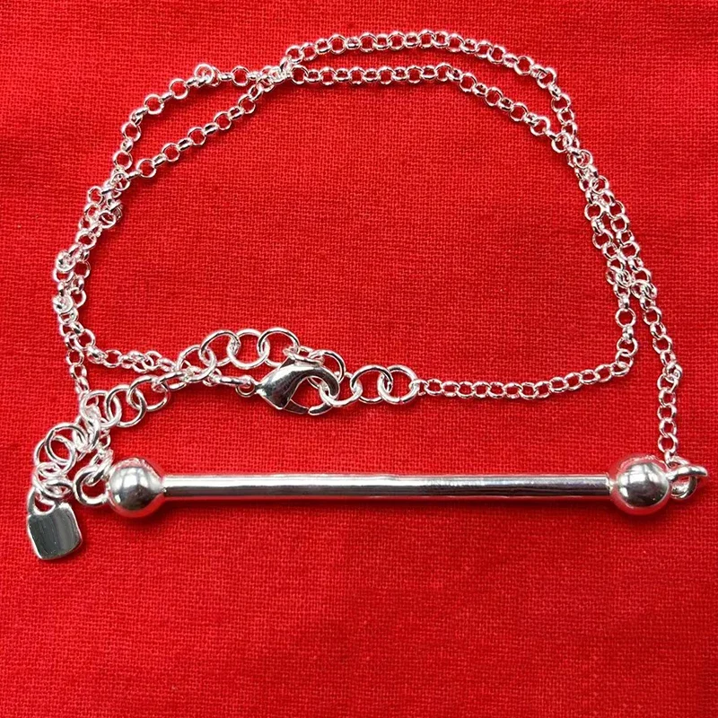 Women's Minimalist & Statement Gold/Silver Tone Necklace Bracelet Set