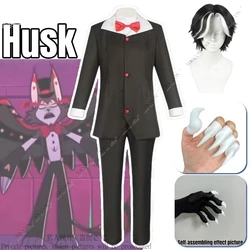 Anime Husk Cosplay Costume Wig Gloves And Claw Assembled Cosplay Halloween Party Daemon Suit Prop Woman Man Set