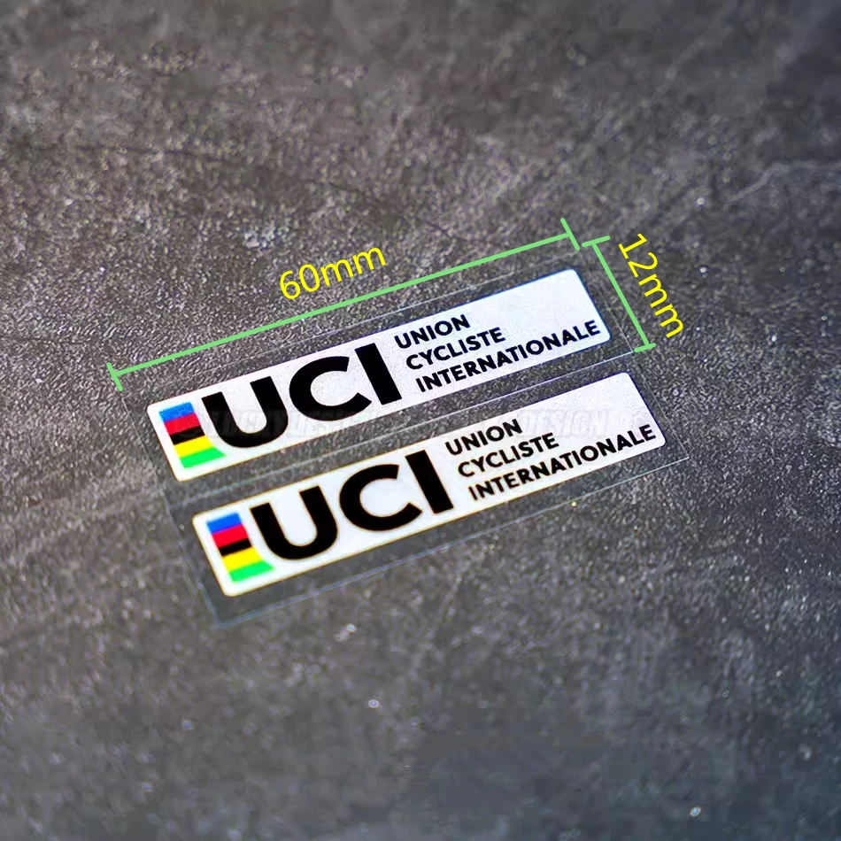 certification small label sticker bicycle union certification label reflective bicycle decals customize frame warning films