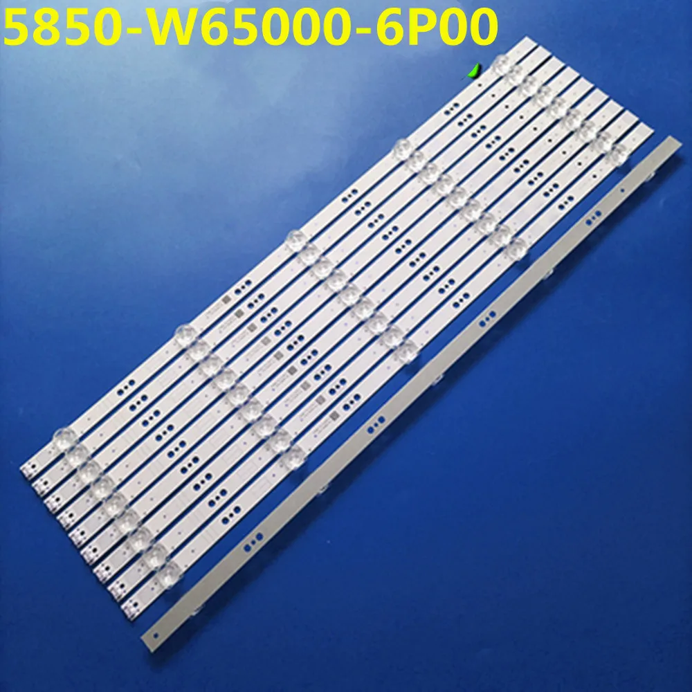 

10PCS LED Backlight Strip 5850-W65000-6P00 65G50 65H6 65G35 65G650 65H5MD 65G950 65G750 65G950X