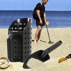 Metal Detector Sand Scoop and Shovel Set Digging Tool Accessories for Underground Metal Detecting Gold Treasure Detector