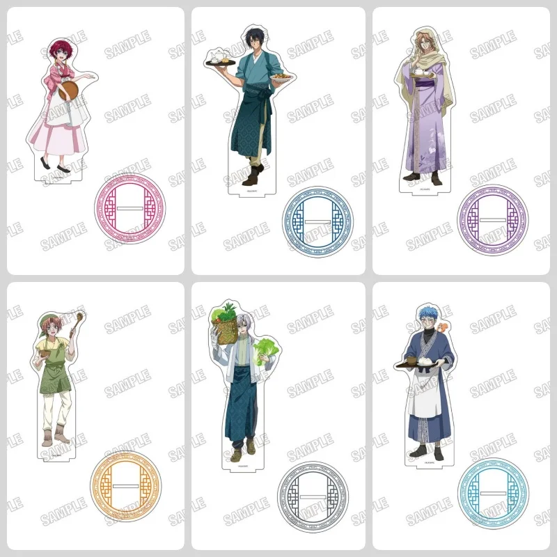 Yona of the Dawn Anime Yona Hak Suoh Yun Kija Acrylic Figure Stand Keychain Factory Wholesale Christmas Toys Gifts 15cm