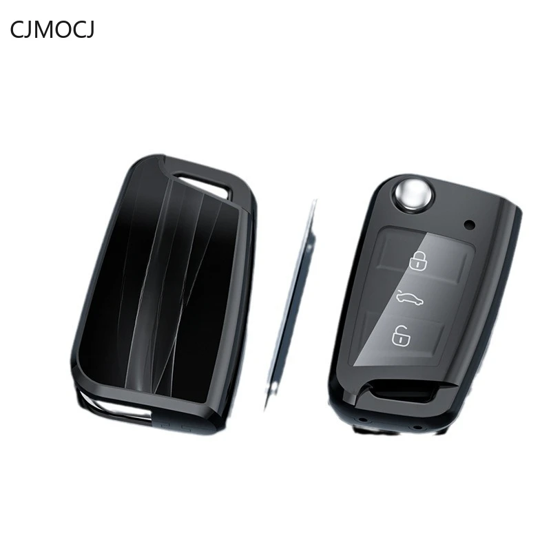 

Premium Key Case for Volkswagen Lavida/Tiguan L/Santana/Polo/T-Cross/Tharu/Bora/Sagitar - Protective Cover Keybag Keychain