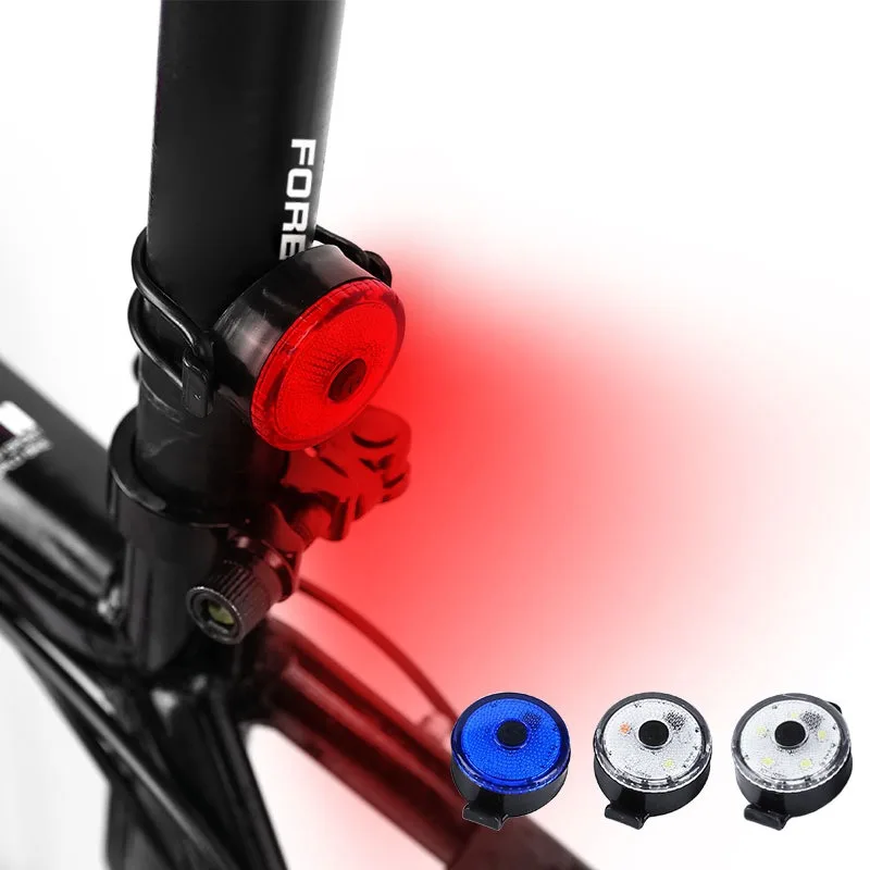 Waterproof Bicycle Cycling Lights Taillights LED Safety Warning Bicycle Lights Bicycle Tail Bicycles Accessories Light