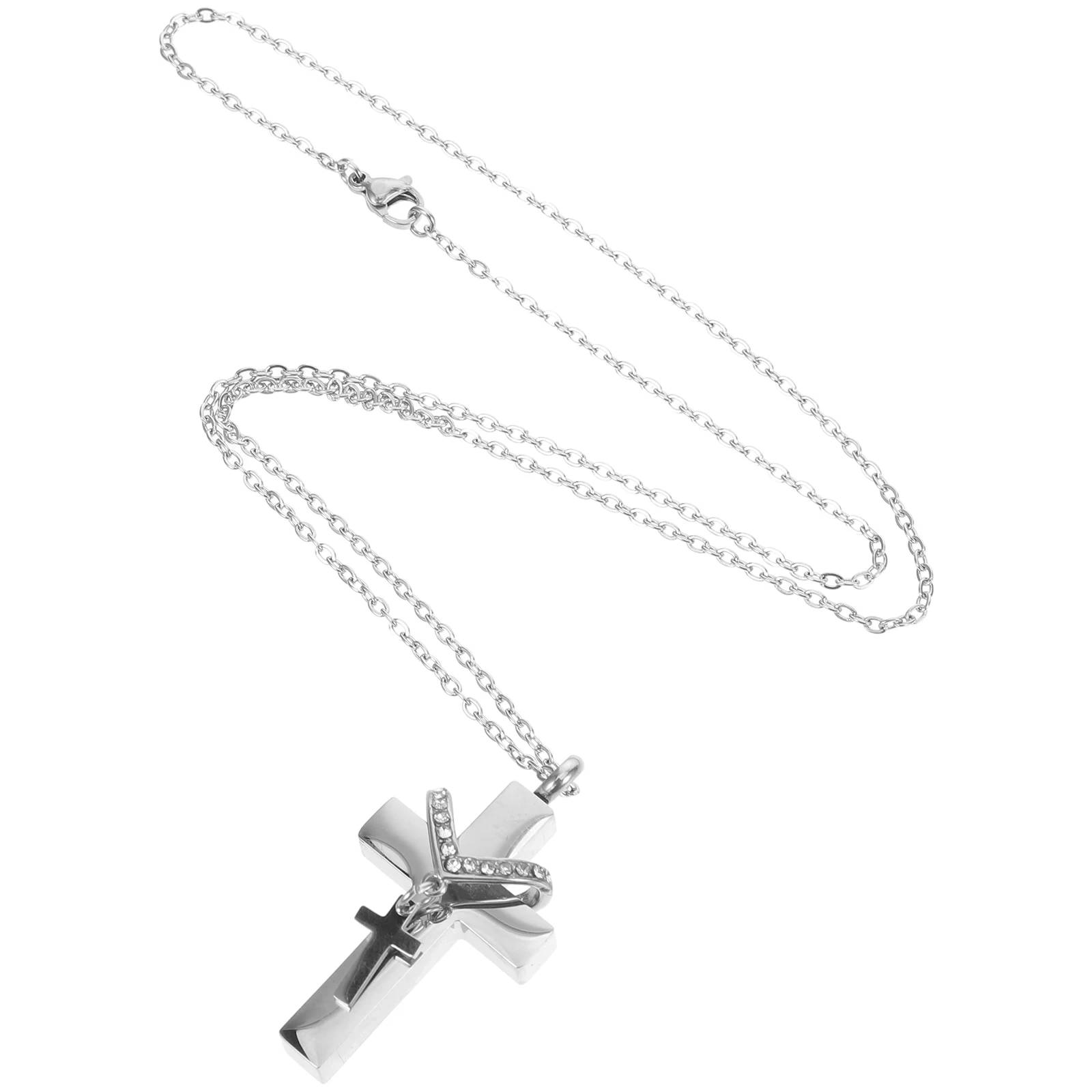 

Pet Memorial Necklace Cremation Jewellery for Ashes Jewelry Keepsake Commemorative Pendant Men Stainless Steel Necklaces
