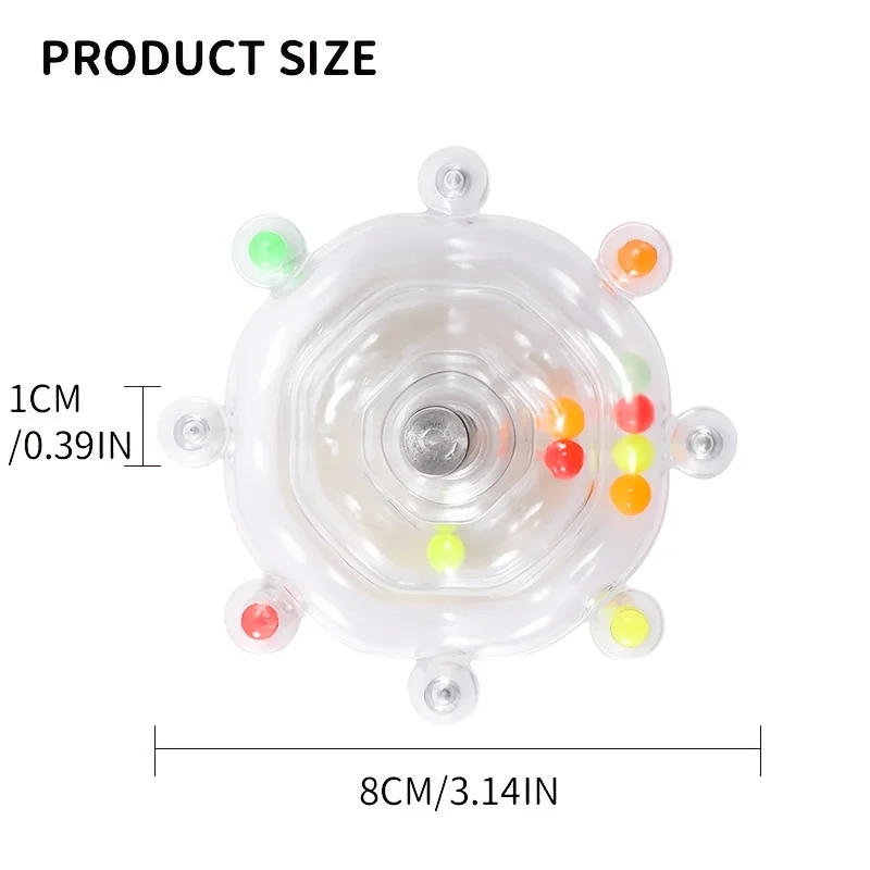 Mainan sangkar burung interaktif burung beo, pengumpan putar, plastik tahan lama, dengan geraham, untuk stimulasi mental dan hiburan
