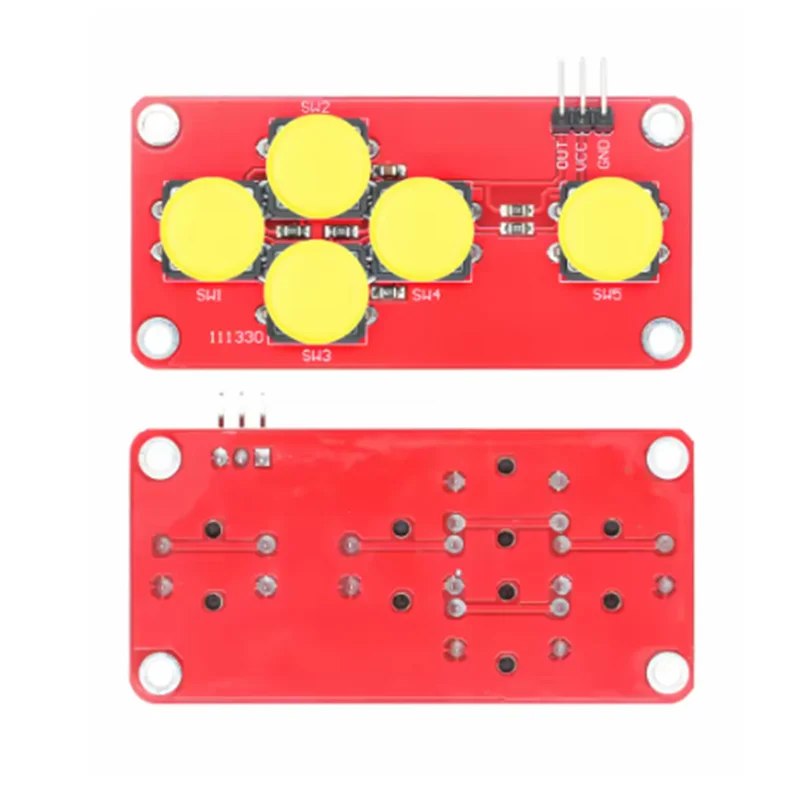 AD Keyboard Simulate Five Key Module Button for Arduino Sensor Expansion Board