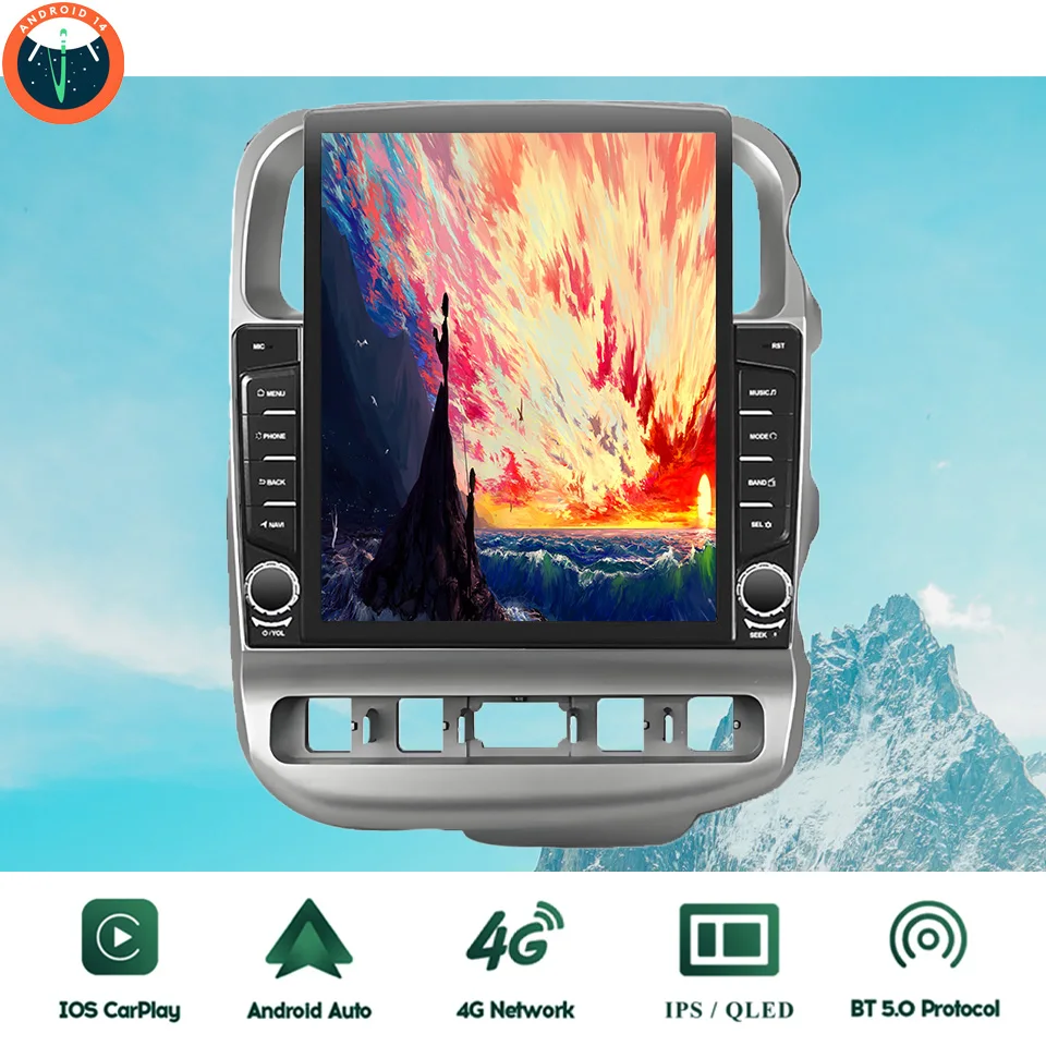 Para kia bongo 2004 - 2012 carplay android auto carro autoradio estéreo dvd hu unidade principal navegação gps 4g lte wifi