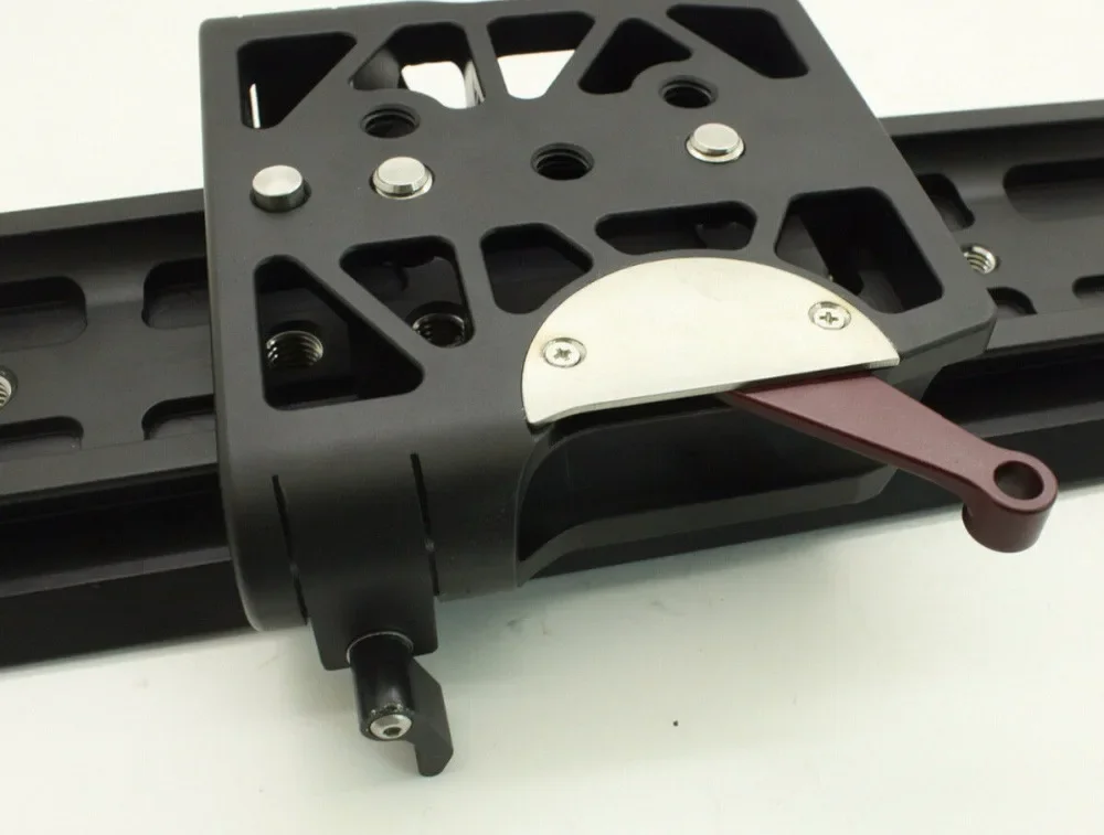 HONTOO 19mm Bridgeplate ARRI Standard Quick Release Baseplate Dovetail Plate w/ Rods for canon sony red camera HONGTOO