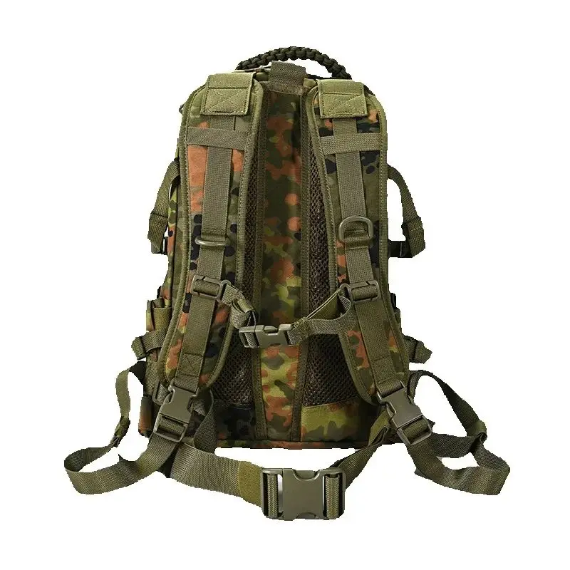 Mochila táctica Flecktarn corte láser nylon 550D para portátil - imagen 4