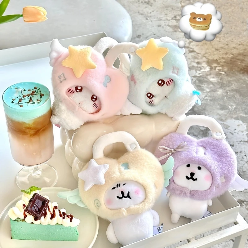 

Головные уборы серии «Angel Descends», подходящие для хлопковых кукол 10-13 см и медведя-джокер, милый декоративный головной убор, подарок другу