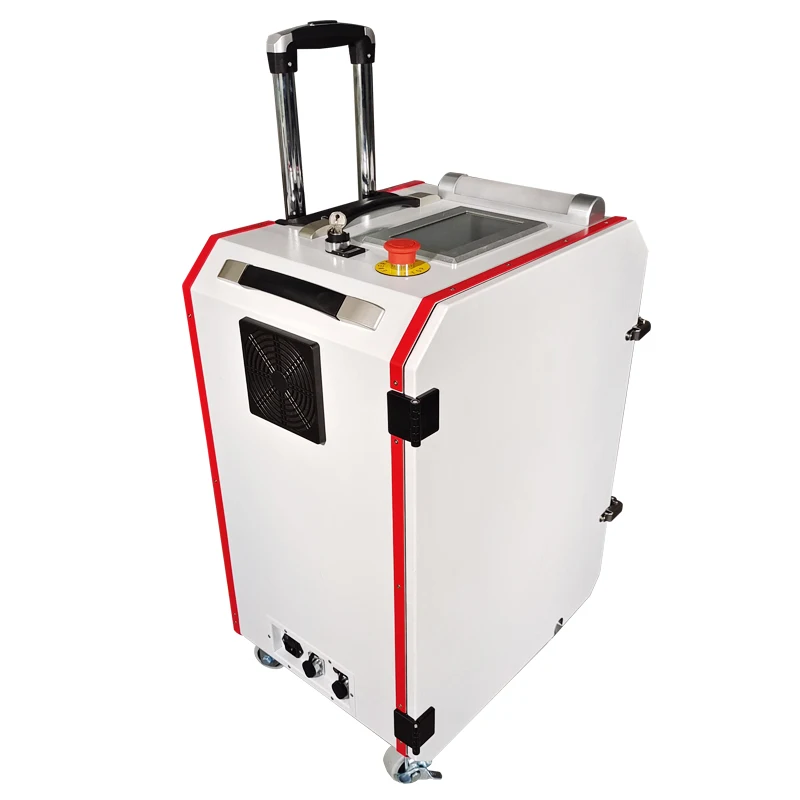 

100w 200w 300w Handheld Portable Fiber Laser Cleaning Machine Metal Rust Surface Paint Pulse Laser Cleaning Machine