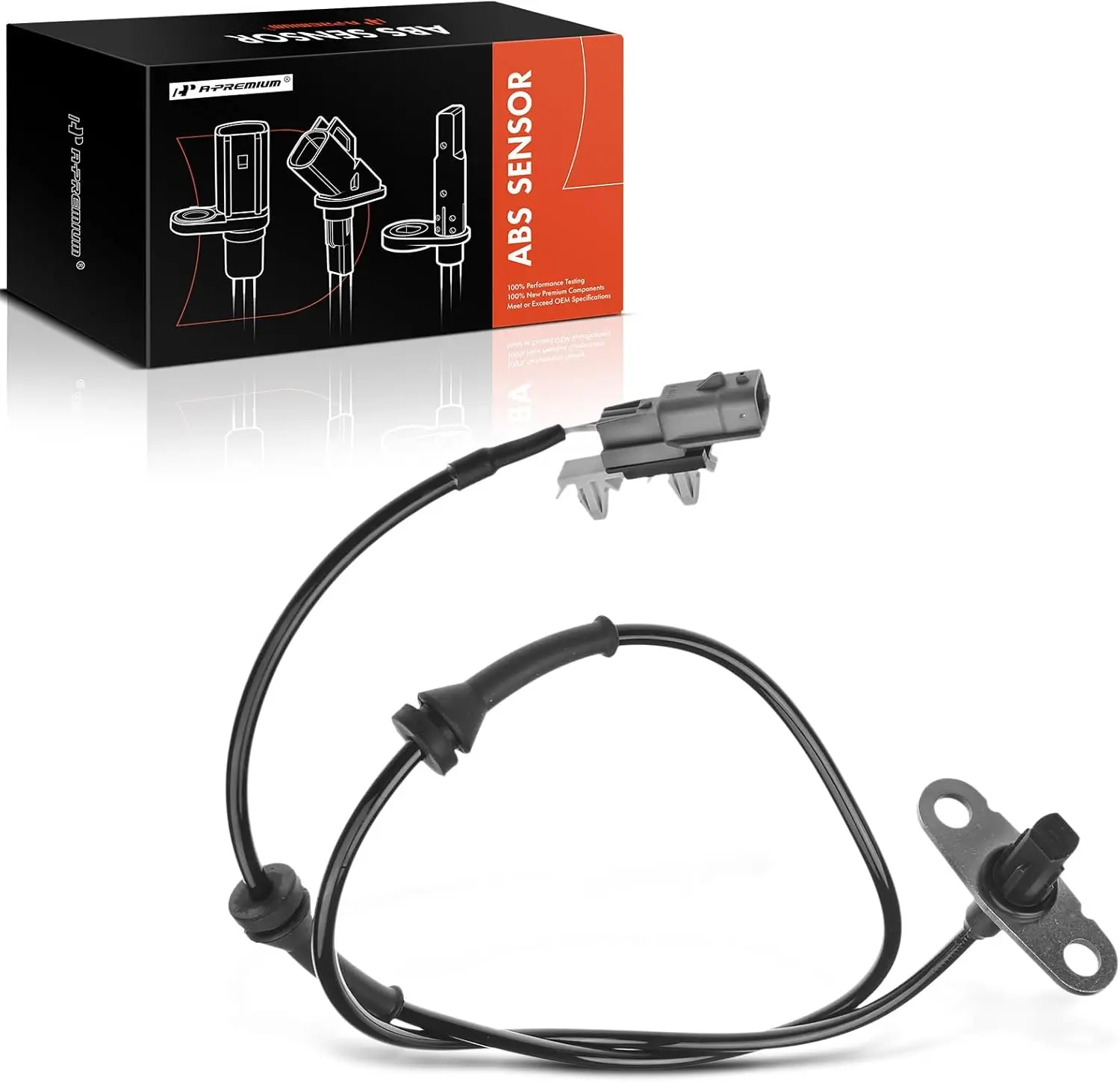 ABS Wheel Speed Sensor Compatible with Nissan NV1500/NV2500/NV3500/NV3500 2012-2020 Rear Right Passenger Side # 447900-1PA0A