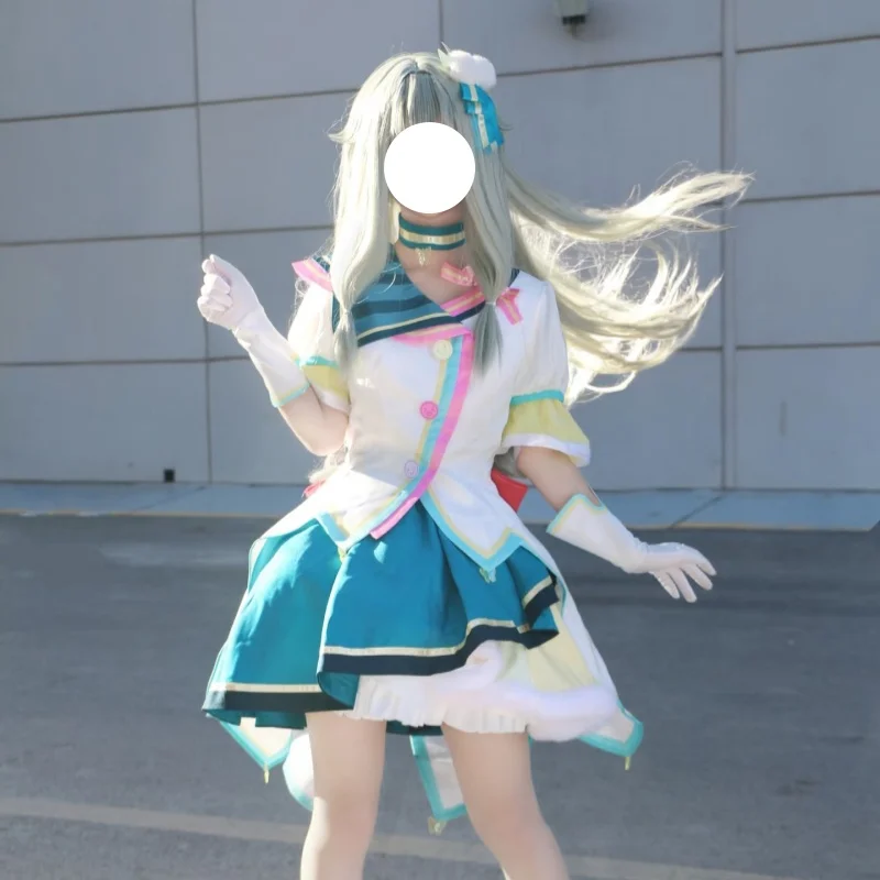 

Kusanagii Nenee Cosplay 3rd Anniversary Costume Dress Wig and Lolita Clothes Props Full Set Stage Perfromance Halloween Roleplay