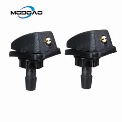 Universal Car Front Windshield Windscreen Washer Jet Nozzles Water Fan Spout Cover Washer Outlet Wiper Nozzle Adjustment