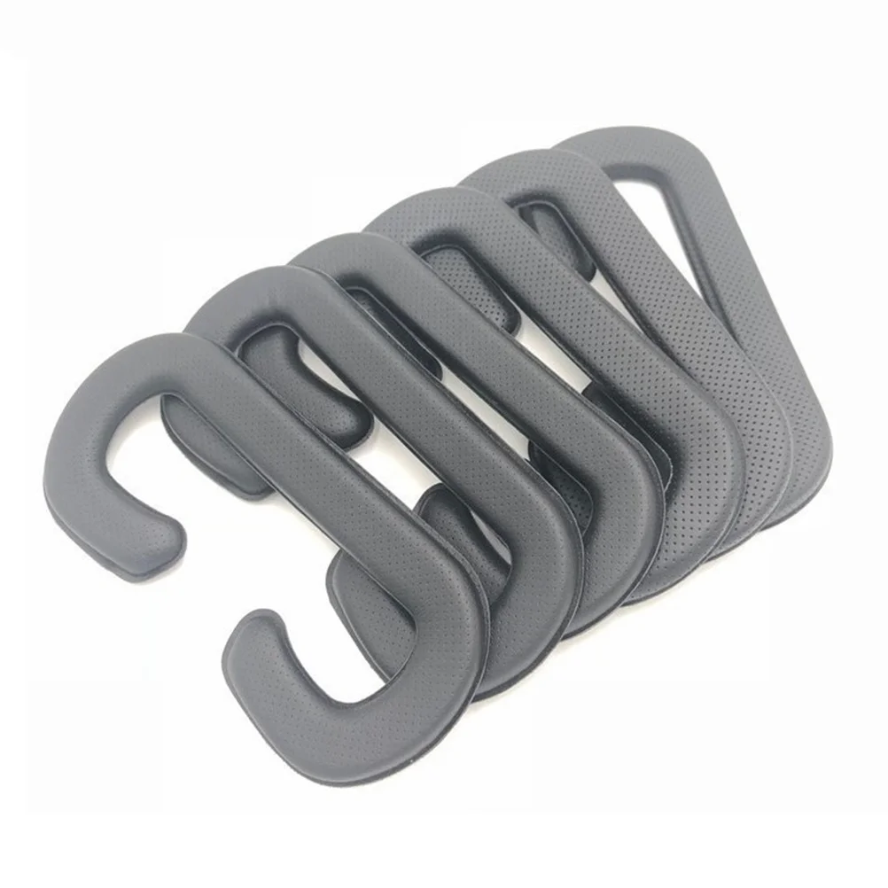 

4pcs Replacement 3D Glasses Sponge Eye Pad Pu Cover Breathable For Vive Black Vr Cushion Cover Portable